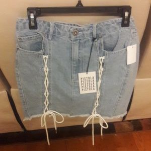 Pistola Light Blue Denim Skirt